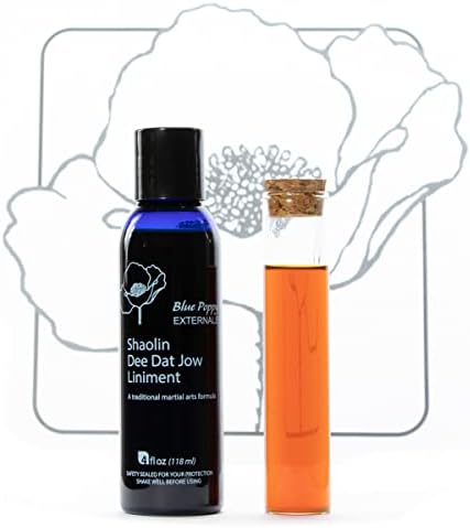 Shaolin Dee Dat Jow Liniment (4 Fl Oz) - Blue Poppy