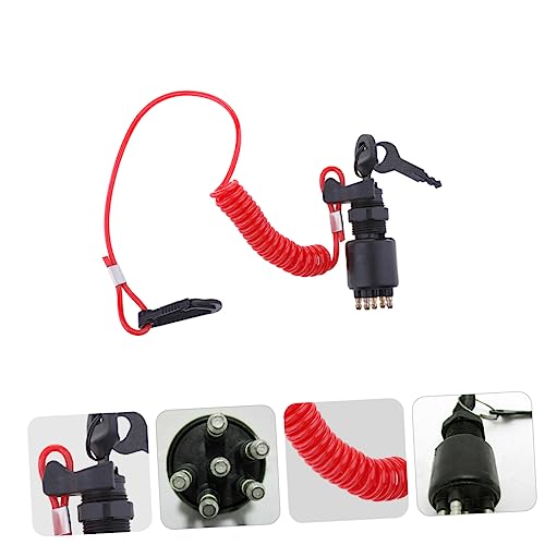 Kit con cordón arranque con llave para barco interruptor ULTECHNOVO 7