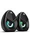 OROW PC Lautsprecher,10W RGB Gaming Lautsprecher für PC oder Laptop USB-Betriebene,3.5mm Jack,Desktop Speakers mit Buntem LED-Licht,Mini Computer Lautsprecher,pc Boxen Gaming(S208)