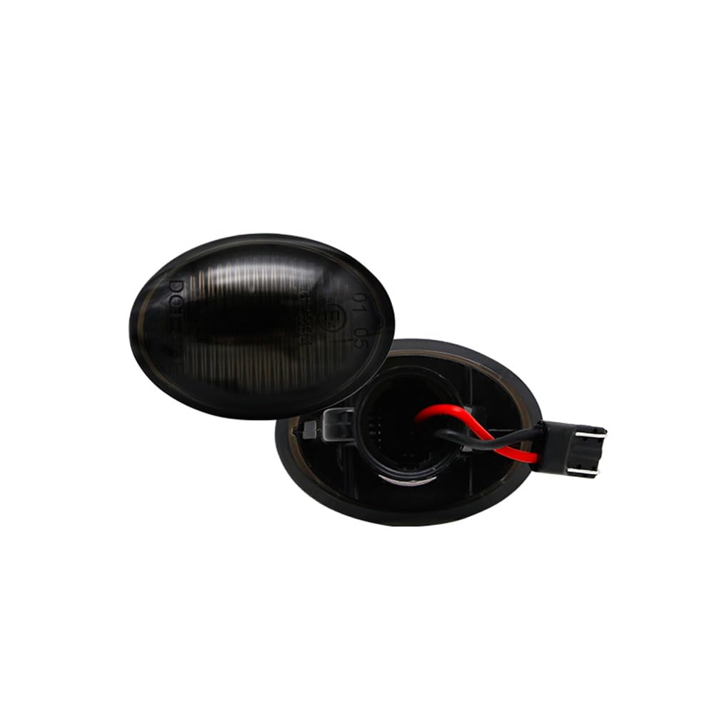 Set LED Side Indicators compatible with Alfa/Fiat/Ford/Lancia miscellany - Smoke - incl. Dynamic Running Light