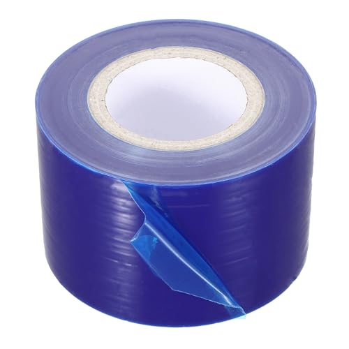 Image of PATIKIL Removable Protective Film Tape, 4 Inch x 656 ft PE Surface Protective Scratch Film Tape Roll for Furniture Electrical Appliances Plastic Hardware High Stickiness, Blue