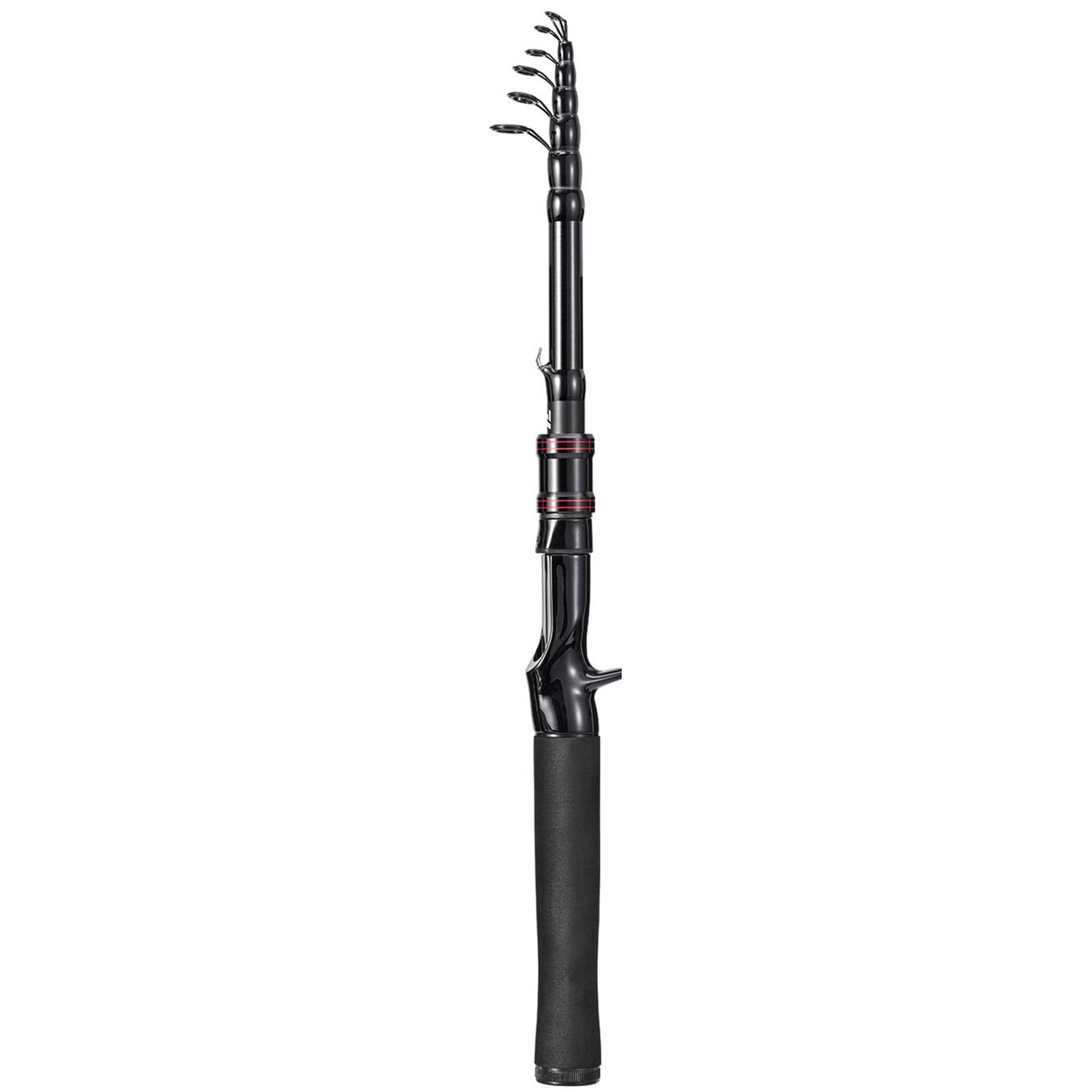 Telescopic Fishing Rod Carbon Fiber Lightweight Portable Casting Pole Outd