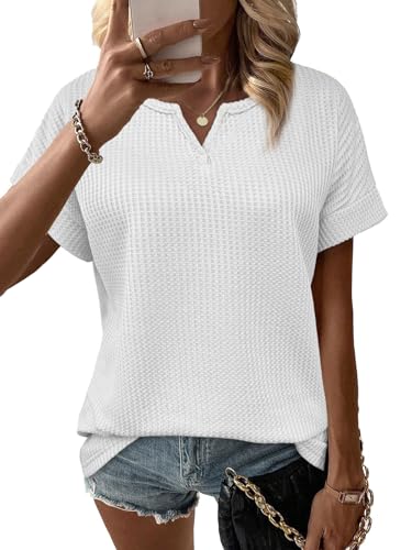Bosmeer Womens V Neck T Shirts Casual Summer Tops...