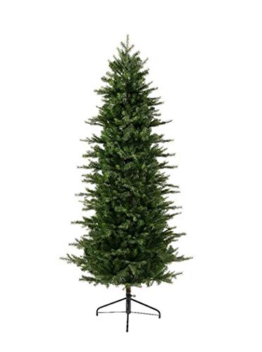 E+N Árbol de Navidad Grandis Fir Slim verde, altura: 210 cm, 1768...