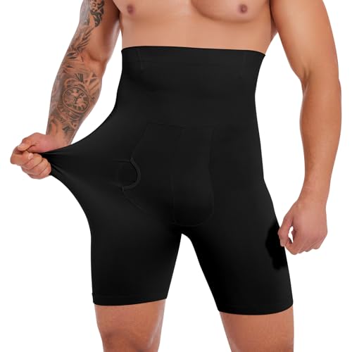 Mens Shapewear Tummy Control Shorts High Waist Underwear Slimming Body Shaper Belly Girdle Compression Boxer Briefs