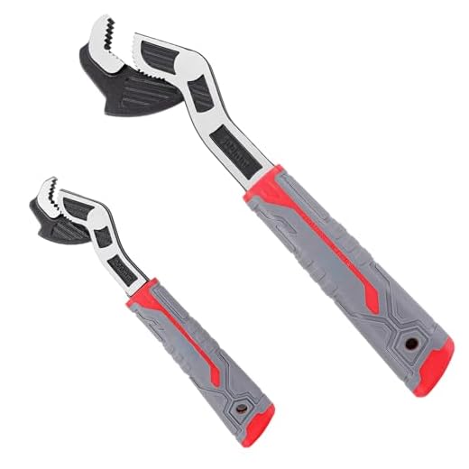 Self-Adjusting Pipe Wrench Set