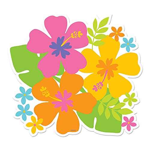 Hibiscus Party Cutout Decoration - 11