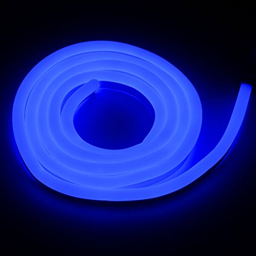 VIDOO 3M 2835Flexible Neon Seil Streifen Licht Xmas Outdoor wasserdicht 220V-Blau