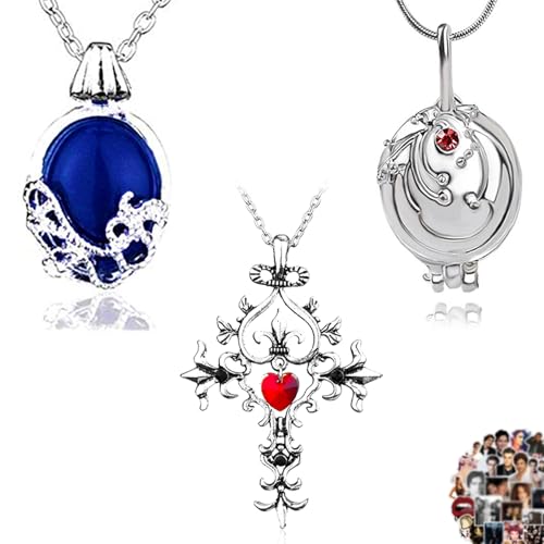 La confezione include: 3 collane e 20 adesivi. (Adesivi Misura 3-6cm)