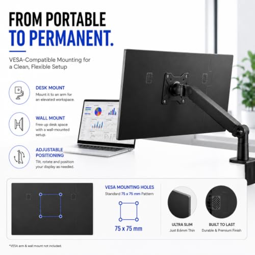 Millennium TECHNOLOGY Store Millennium 15.6" FHD 1080P IPS Portable - Image 7