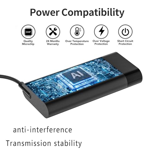 Chargeur HP Omen 200W idéal pour télétravailler sur Pavilion PC - 6