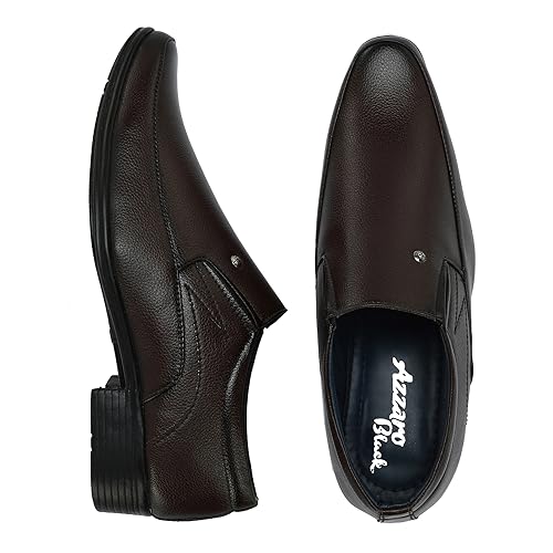 Image of AZZARO BLACK Mens 4655 GID Uniform Dress Shoe