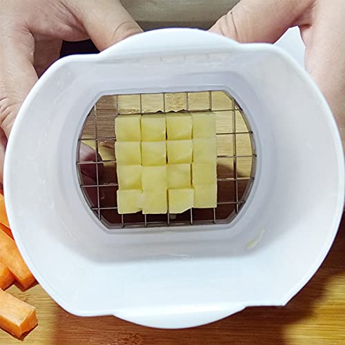 Aardappel Chipper Chip Cutter, Franse Fry Cutter, Perfecte Patat Aardappel Chips Cut, RVS Aardappel Chipper, Aardappel… - Image 5