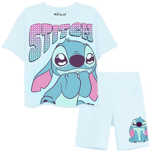 Image of Disney Lilo & Stitch Girls T-Shirt & Shorts Set, Sizes 4-16