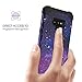 BENTOBEN Case for Samsung Note 9, 3 in 1 Space Design Hybrid Hard PC Soft Rubber Heavy Duty Rugged Bumper Shockproof Starry Three Layer Full Body Protective Phone Cover for Galaxy Note 9, Space Design