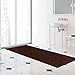 ZGR HOME&GARDEN Runner Rug 2 ft x 8 ft Carpet Runners, Indoor/Outdoor Hallway Kitchen Entryway Bedroom Area Rugs with Non-Slip Rubber Backing, Garage mat, Chocolate Brown, Custom