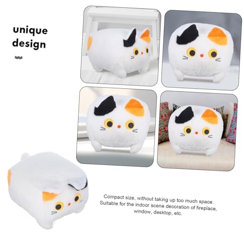 Peluche chat cube Toddmomy doux et jouet affectueux d'éveil - 3