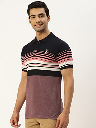 Image of CHKOKKO Men's Cotton Regular Fit Half Sleeves Polo T-Shirt