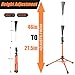 Storgem Baseball Tee,Portable Tripod Batting Tee,Softball Tee for Batting Practice,Hitting Tee Easy Adjustable Height,with Bag