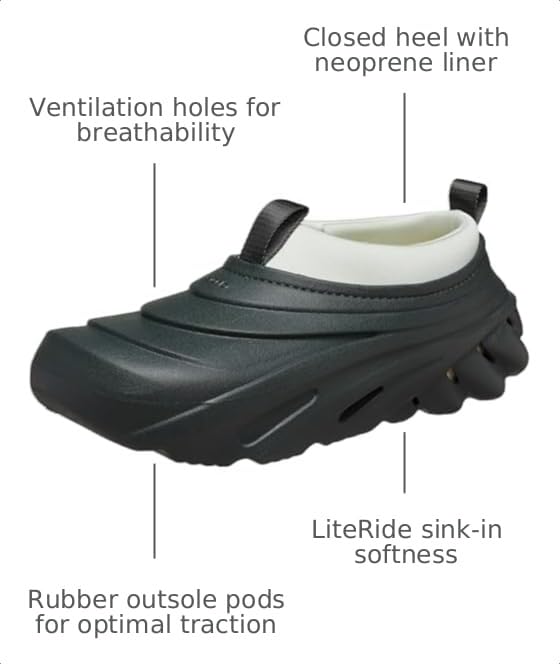 Image of Crocs Unisex Adult Echo Storm Clogs | Casual Shoes