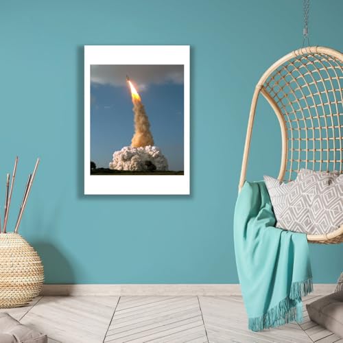 Télescope Hubble STS-31 impression d'art Spiffing Prints grand format
