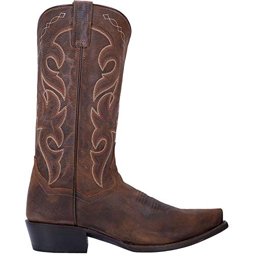 Dan Post Men's Renegade Distressed Snip Toe Cowboy Boots Traditional2