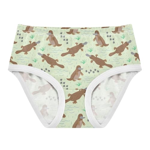 Girls' Underwear Platypus Cotton Stretch Comfort Toddler Panties
