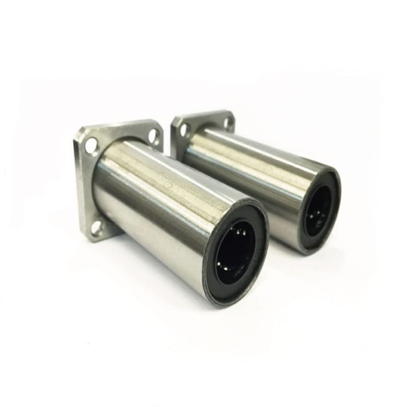 ベアリング交換 4 個 8/10/12 ロングタイプ長方形フランジリニアベアリング 3D プリンター部品用(12)