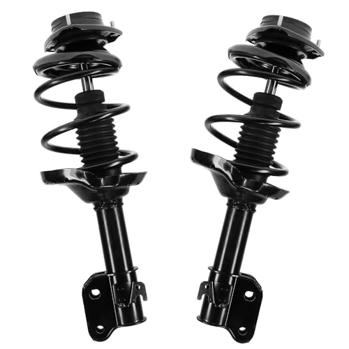 Image of Detroit Axle - 6pc Suspension Kit for 2004-2007 Subaru Impreza [Wagon], 4 Front & Rear Struts with Coil Spring Assembly 2 Front Sway Bar End Links 2005 2006 Replacement