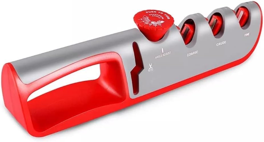 Professional Multifunctional Adjustable 4 Stages Scissors Sharpening Stone Knife Sharpener Sharpening Kitchen Tool
