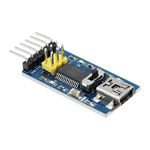 REES52 FT232RL FTDI Mini USB to TTL Serial Converter Adapter Module 3.3V 5.5V FT232R Breakout FT232RL USB to Serial Mini USB to TTL Adapter Board for Arduino-image-31