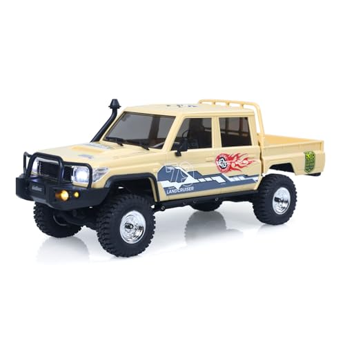 Image of TOUCAN RC HOBBY 1 /18 UCX1801PRO Radio Control Crawler RC Off Road Car Pickup Metal Gears ABS Shell Light System Battery RTR No Sounds for Ages 14+