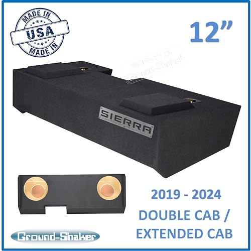 Generic 2019-2024 Sierra Double Cab Truck Sub Box 12