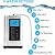 Upgraded Alkaline Water Ionizer Machine, Built-in a Filter, Produces pH PH 3.5-10.5 Water, 7 Water Settings, Up to -570mV ORP, 8000L Per Filter/Auto-Cleaning/Intelligent Voice(Silver)