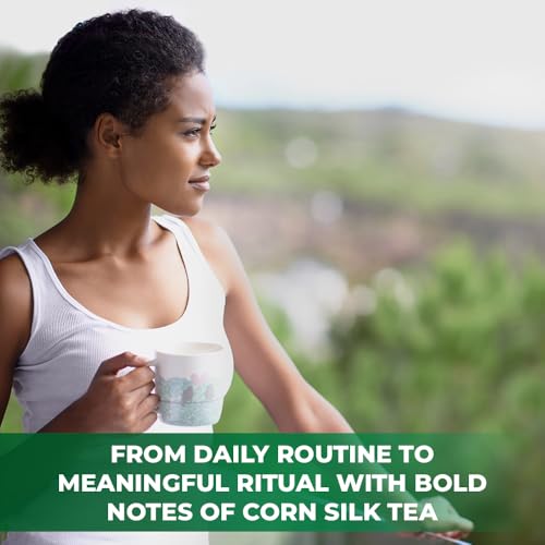 Image of 100 Bags Dry Corn Silk Tea Cornsilk Herb (Stigma maydis) - 100 Count 1.5g Tea Bags Corn silk Tea Bags Herbal Barba de maiz (Barba de Elote)