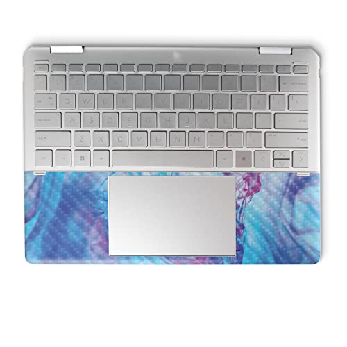 Image of MightySkins Carbon Fiber Skin Compatible with HP Spectre x360 14 inch (2022) Full Wrap Kit - Paint Vapor | Protective, Durable Textured Carbon Fiber Finish | Easy to Apply | Made in The USA