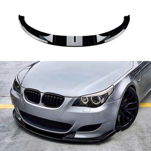 Parachoques Delantero de Coche para BMW 5 Series M5 E60 E61 2005-2010, Kit Divisor de alerón de carrocería ABS