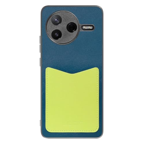 LOOF PASS-SHELL ���U�[ �J�[�h���[ �X�}�z�P�[�X for Xiaomi POCO F7 Pro �p �P�[�X �J�o�[ �w�� �X�g���b�v�z�[�� �J�[�h�|�P�b�g �V���v�� ���킢�� �ϏՌ� ���^ �y�� leather [�l�C�r�[�C�G���[]