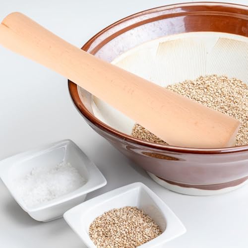 Pilon à fermentation en bois naturel BESPORTBLE robuste et durable - 7