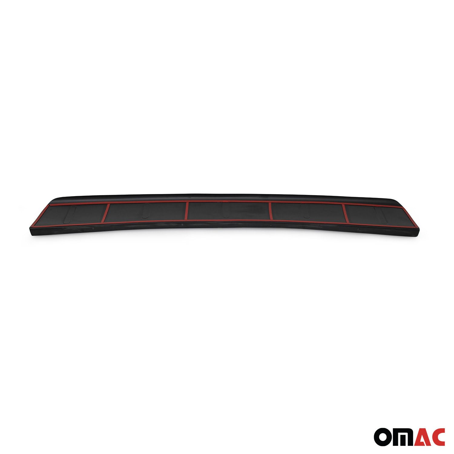 OMAC Ladekantenschutz Stoßstangenschutz für Peugeot Rifter Partner/Citroen Berlingo 2018-2026 – Acryl matt schwarz