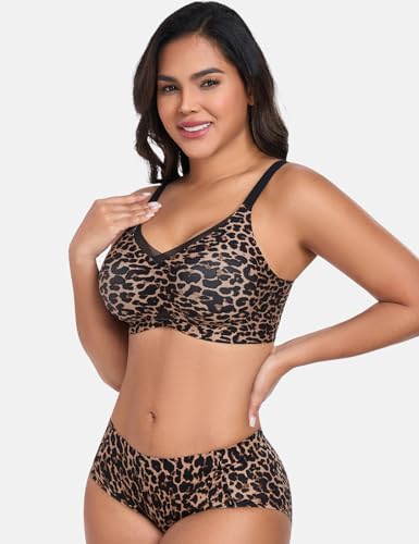 Image of Gailife Womens Jelly Comfortable Bras for Women No Underwire Supportive Bra | Wireless Bra Seamless Bralette Push Up,Soft Tshirt Bras,Mesh V /V Neck,U-back /X-back,Breathable Semi-fixed Pads,Bra Extender