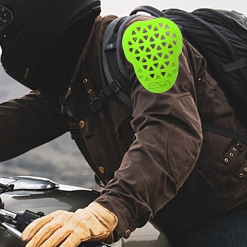 Protectores de codos para moto transpirables contra golpes en caídas 6