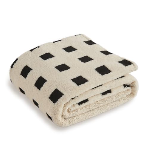 PLEVONITH Fleece Blanket for Couch for Bed320GSM...