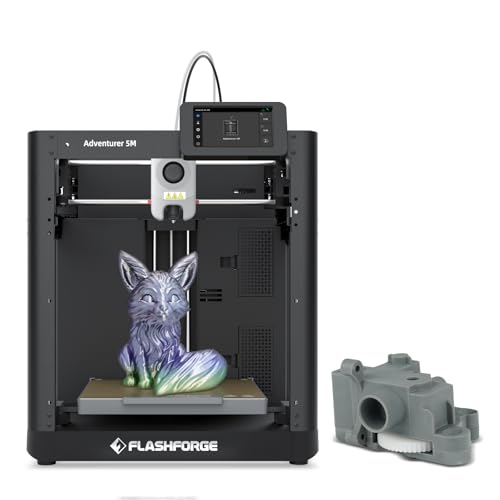 FLASHFORGE Adventurer 5M 3D Printer with Filament Feeding