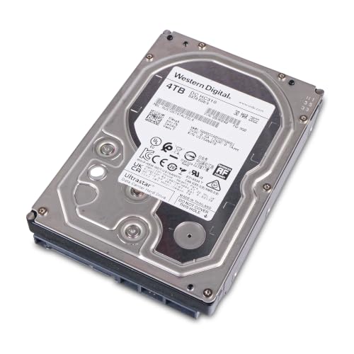 Image of Hitachi 2022 HGST WD Ultrastar HUS726T4TALE6L4 4TB 7200 RPM 512e SATA 6Gb /s 3.5-inch Internal Hard Disk Drive (Renewed)