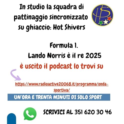 Puntata del 11 dicembre - Hot Shivers - Formula 1 Lando Norris