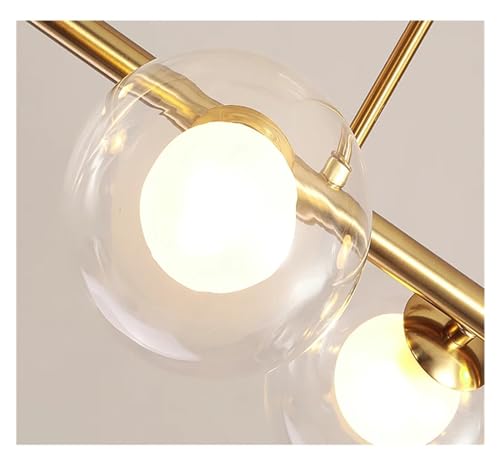 Suspension LED Magic Bean à globes teintés pour un éclairage homogène de plafond