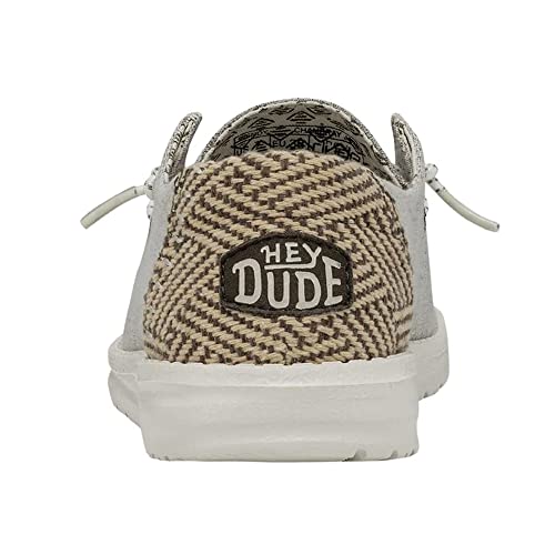 Image of HEYDUDE Women's Wendy Chambray | Women's Shoes | Women's Lace Up Loafers | Comfortable & Light-Weight