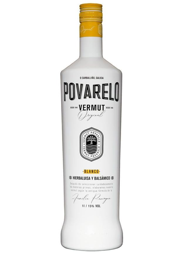 Vermut Povarelo Blanco Premiun A partir de Albariño Selecionado