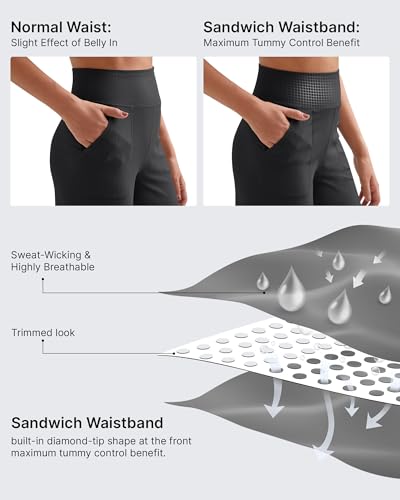 G4Free Ribbed Stretchy Womens Shorts Casual High Waisted Athletic Running Golf Lounge Shorts with Pockets3